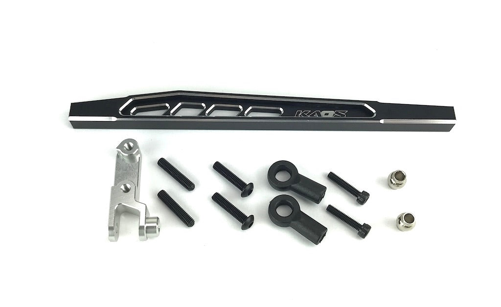 CKD0377 KAOS Rear 4th Link Suspension Link Set (Upper right, 117mm, CNC Aluminum. Link Mount, Black Anodized) F450 DL-Series - Cen Racing USA