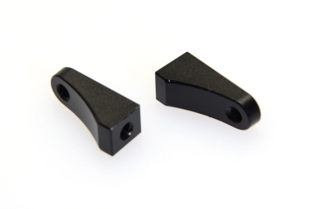 CKD0402 KAOS CNC Aluminum Servo Post (black anodized) 2pcs DL-Series - Cen Racing USA