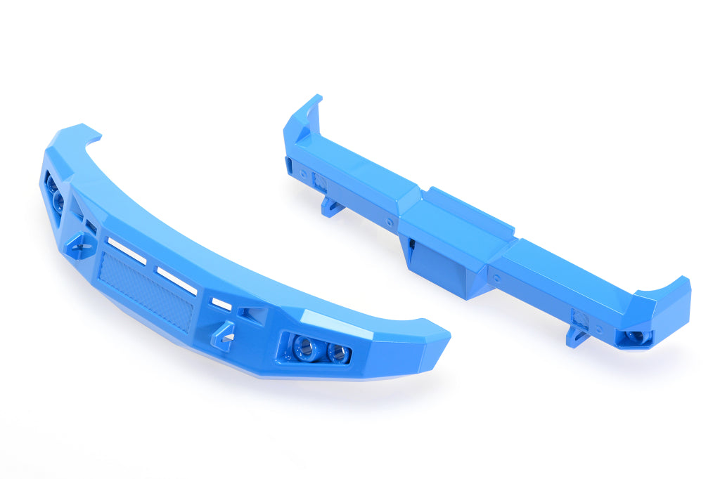 CKD0490 KAOS Daytona Blue Bumper Set (F/R for F250 or F450) - Cen Racing USA