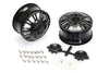 CKD0601 KG1 KD004 DUEL CNC Metal FRONT Dually Wheel (2 pcs, w/cap. decal & screws) - Cen Racing USA