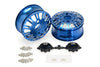 CKD0656 KG1 KD004 CNC Aluminum REAR Dually Wheel (BLUE anodize, 2pcs, w/cap and decal, screws) - Cen Racing USA