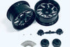 CKD0670 KG1 FORGED SPOOL KF011 BLACK CNC Aluminum Wheel (Black anodize, L/R 1pcs each, w/cap, screws, decal) - Cen Racing USA