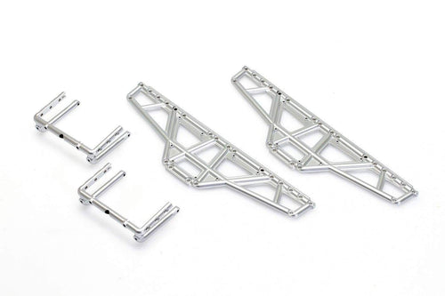CKQ0405 KAOS Chrome Chassis Plate Set MT Series b50/HL150 - Cen Racing USA