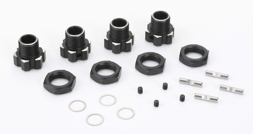 CKR0203 KAOS Aluminum 17mm Wheel Hex Drive (w/nuts, pins) Reeper - Cen Racing USA