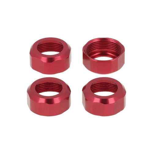 CQ0109 Shock Cap (Red Anodized) 4pcs - Cen Racing USA