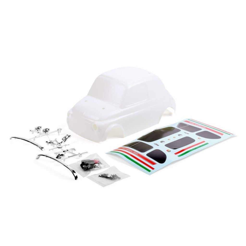 CQ0901 Fiat Abarth 595 Painted Body w/ Decal (175 WB) - Cen Racing USA