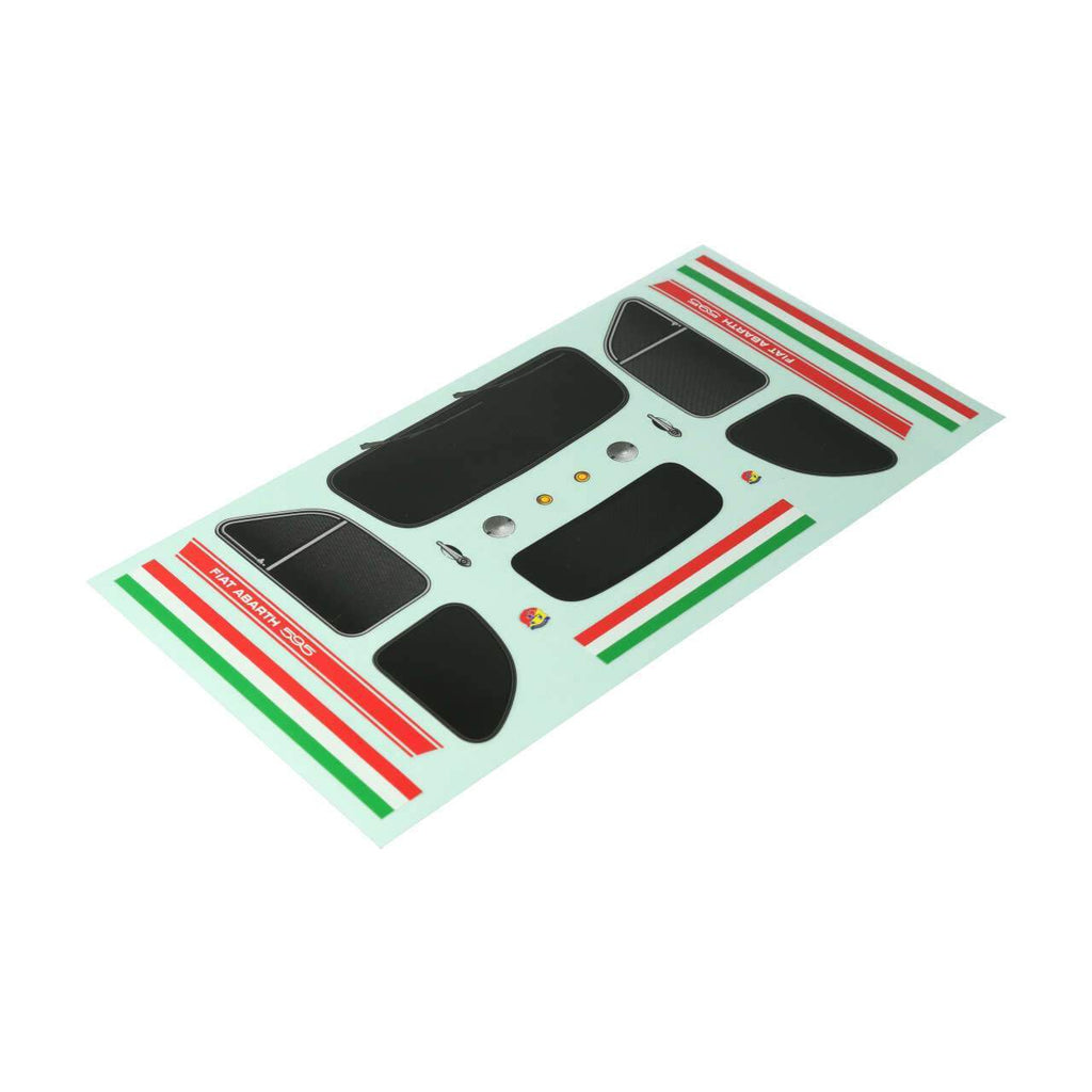 CQ0950 Fiat Abarth 595 Body Decal Set - Cen Racing USA
