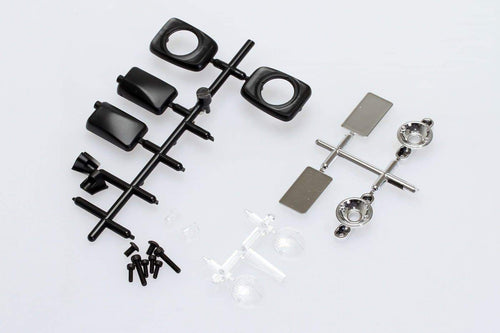 CQ0973B Ford B50 Mirror And Headlight Set - Cen Racing USA