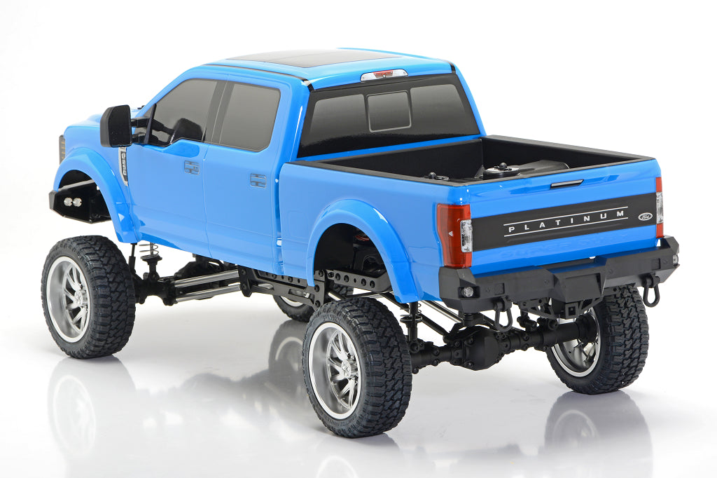 8992 Ford F-250 SD KG1 Edition Lifted Truck Daytona Blue - RTR - Cen Racing USA