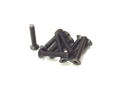 G36129 M3x17mm Hex Socket Flat Head Screw - Cen Racing USA