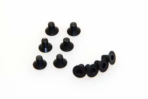 G36132 M3x5mm Flat Head Hex Socket Screw (10pcs) - Cen Racing USA