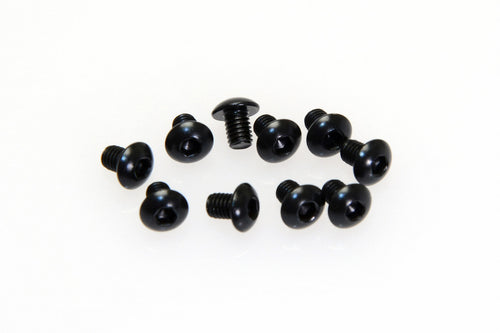 G36370 M3x4mm Button Head Hex Socket Screw (10pcs) - Cen Racing USA