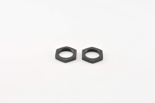 GS229A Wheel Hex Nuts 23mm(Matte Black) 2pcs - Cen Racing USA