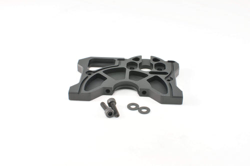 GS332A CNC Motor Mount Plate (Matte Black M4) Reeper - Cen Racing USA
