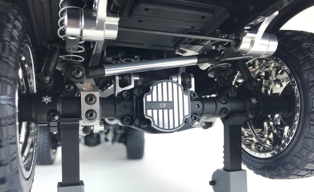 CKD0374 KAOS CNC Rear Upper & Lower Suspension Links Set (117mm, CNC Aluminum, Black Anodized) 3 pcs F450 DL-Series - Cen Racing USA