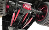 CKD0370 KAOS CNC Rear Upper & Lower Suspension Links Set (117mm, CNC Aluminum, Red Anodized) 3 pcs F450 DL-Series - Cen Racing USA
