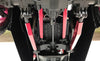 CKD0370 KAOS CNC Rear Upper & Lower Suspension Links Set (117mm, CNC Aluminum, Red Anodized) 3 pcs F450 DL-Series - Cen Racing USA