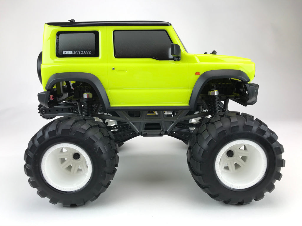 8936 Suzuki Jimny (Yellow) 1/12 Scale 2WD RTR Monster Truck Q-Series - Cen Racing USA