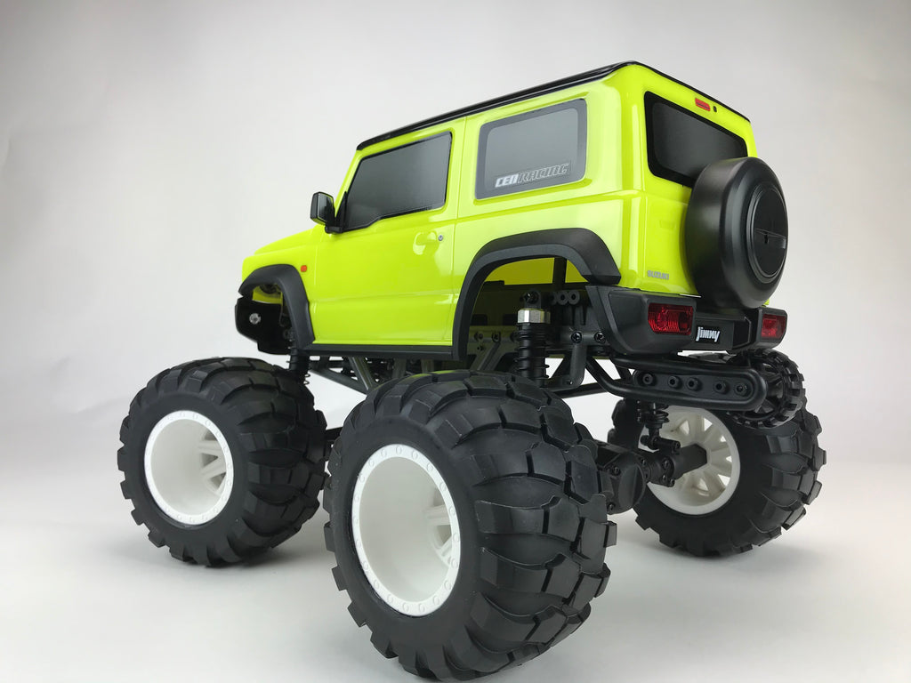 8936 Suzuki Jimny (Yellow) 1/12 Scale 2WD RTR Monster Truck Q-Series - Cen Racing USA