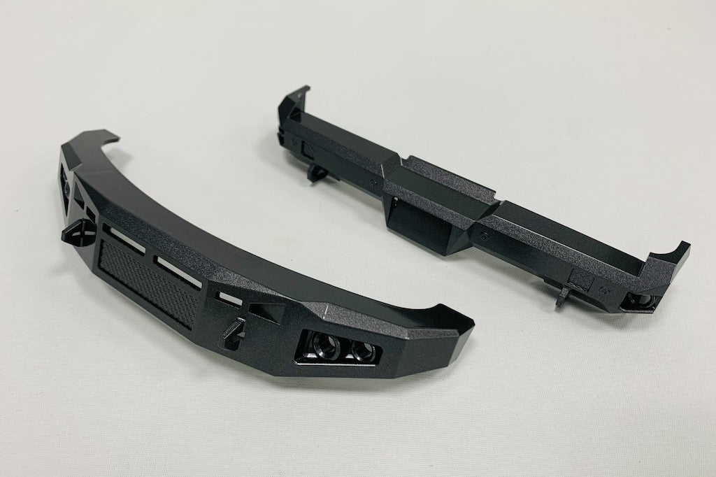 CKD0494 KAOS Grey Titanium color Bumper Set For for F250 or F450 Cen Racing USA