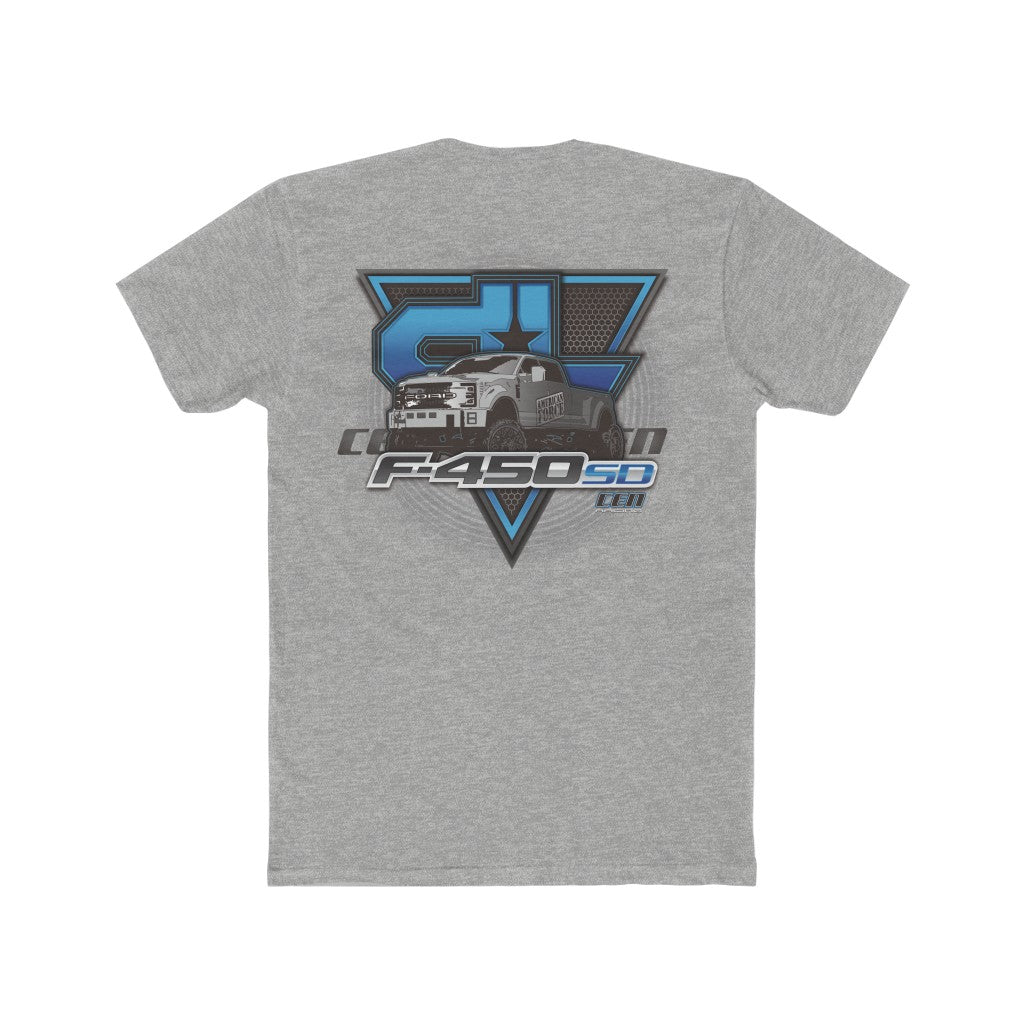 "F450 SD DL-Series 2021" Men's Cotton T-Shirt High Quality - Cen Racing USA