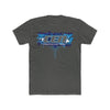 "CEN Racing Logo 2021" Men's Cotton T-Shirt- Blue Logo - Cen Racing USA