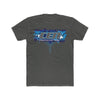 "CEN Racing Logo 2021" Men's Cotton T-Shirt- Blue Logo - Cen Racing USA